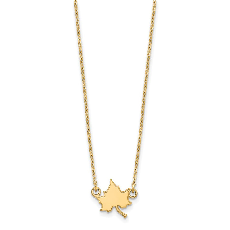 Gold Plated Sterling Silver Logoart Indiana State University I S Small Pendant 18 Inch Necklace