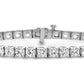 10 ct. tw. 14K White Gold Classic Four Prong Diamond Tennis Bracelet