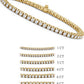 1 ct. tw. Classic Four-Prong Natural Diamond Tennis Bracelet in 14K Yellow Gold