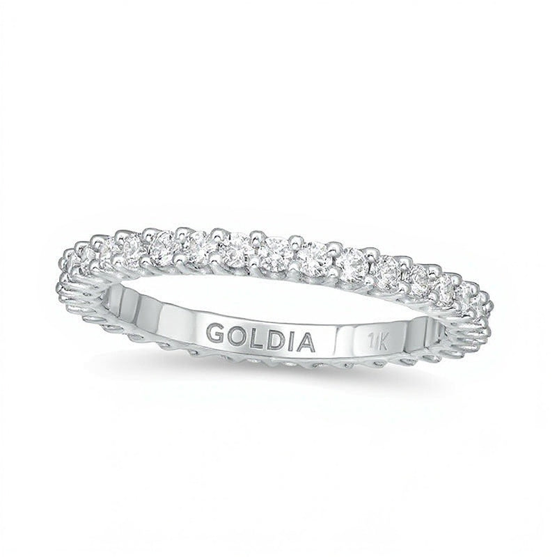 0.75 CT. TW Diamond Eternity Band in 10K White Gold