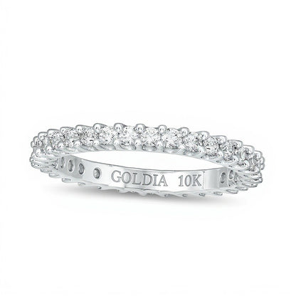1.0 CT. TW Diamond Eternity Band in 10K White Gold
