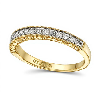 0.25 CT. TW Diamond Anniversary Band in 14K Gold (I/I2)