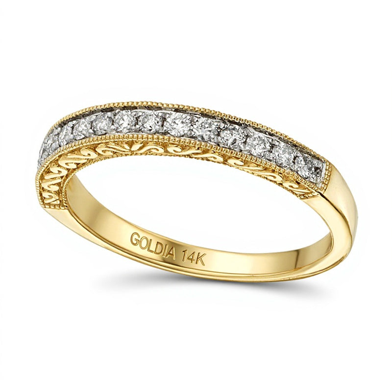 0.25 CT. TW Diamond Anniversary Band in 14K Gold (I/I2)