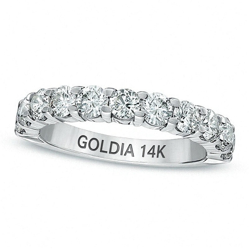 1.5 CT. TW Diamond Anniversary Band in 14K White Gold