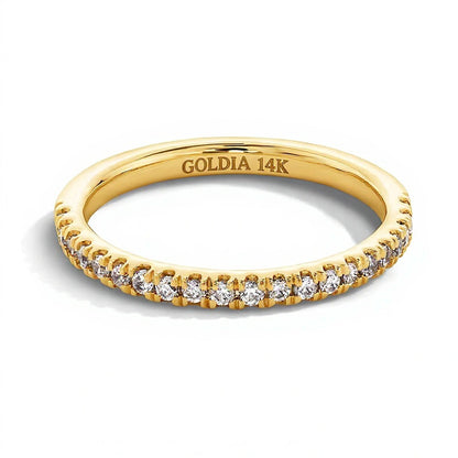 0.25 CT. TW Lab-Grown Diamond Band in 14K Gold (F/SI2)