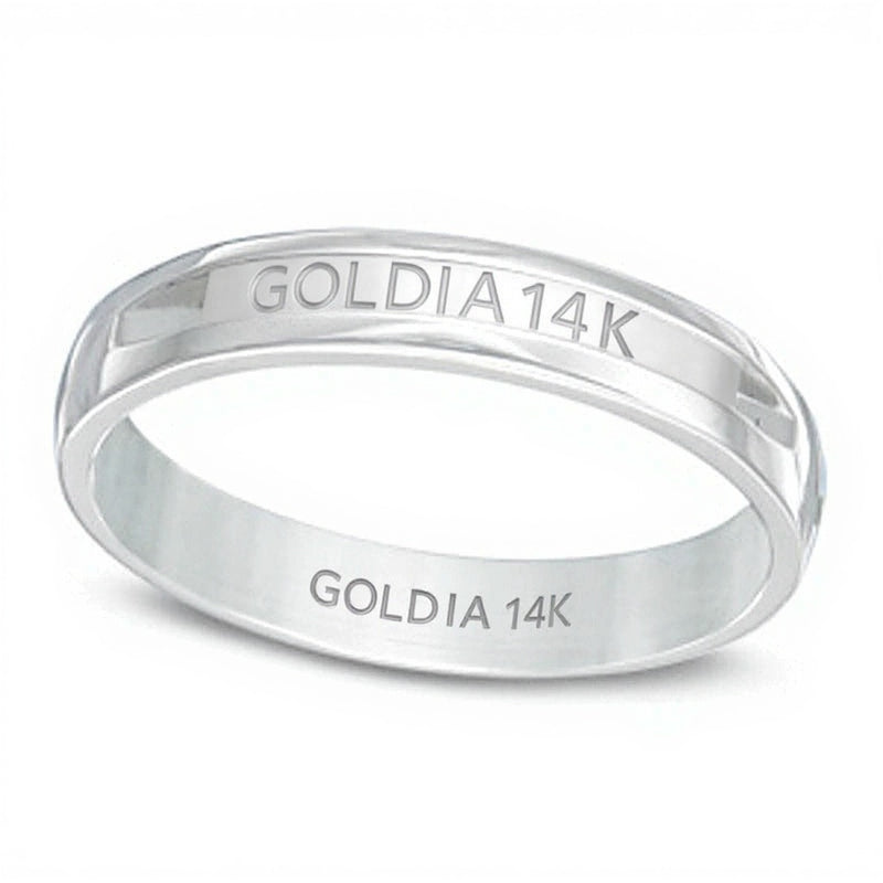 0.5 CT. TW Diamond Channel Anniversary Band in 14K White Gold (I/SI2)