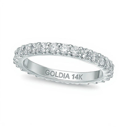 1.0 CT. TW Diamond Eternity Band in 14K White Gold (H/SI2