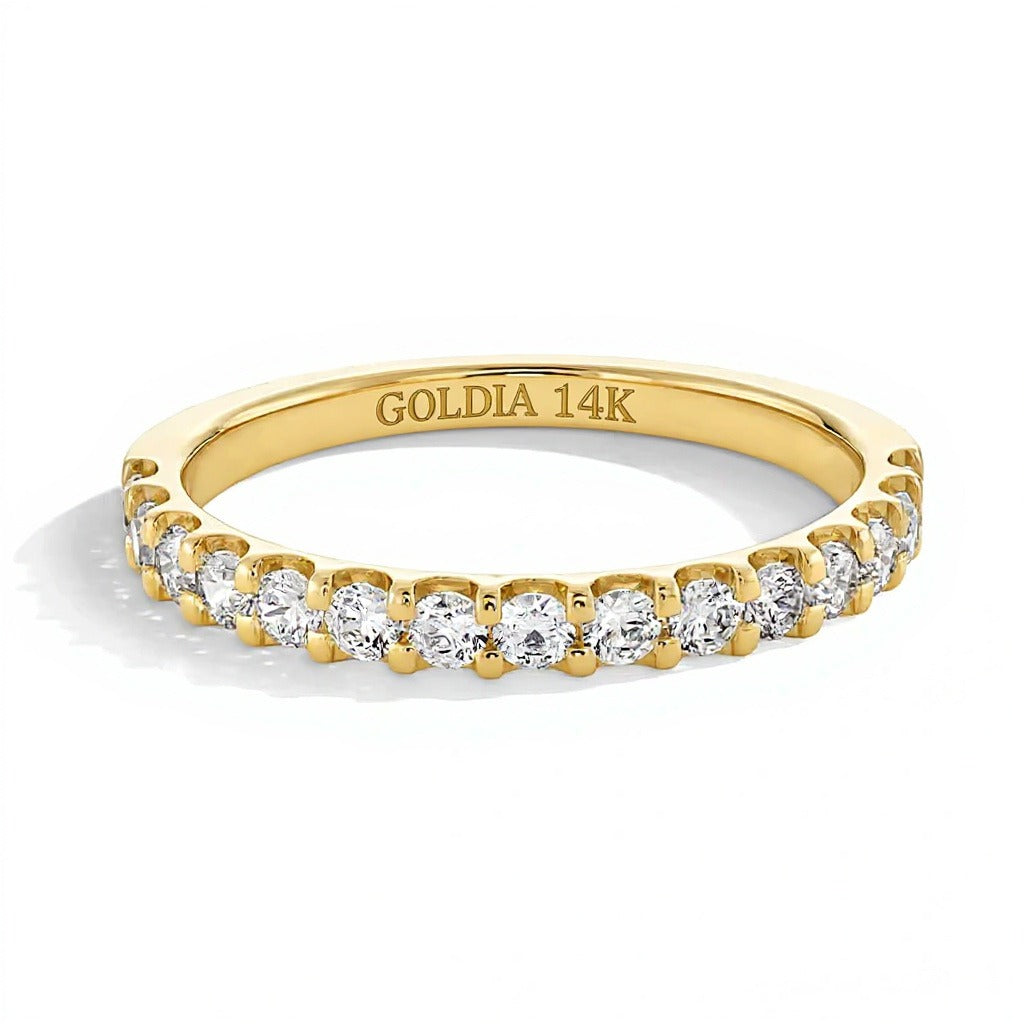 0.5 CT. TW Lab-Grown Diamond Anniversary Band in 14K Gold (F/VS2)