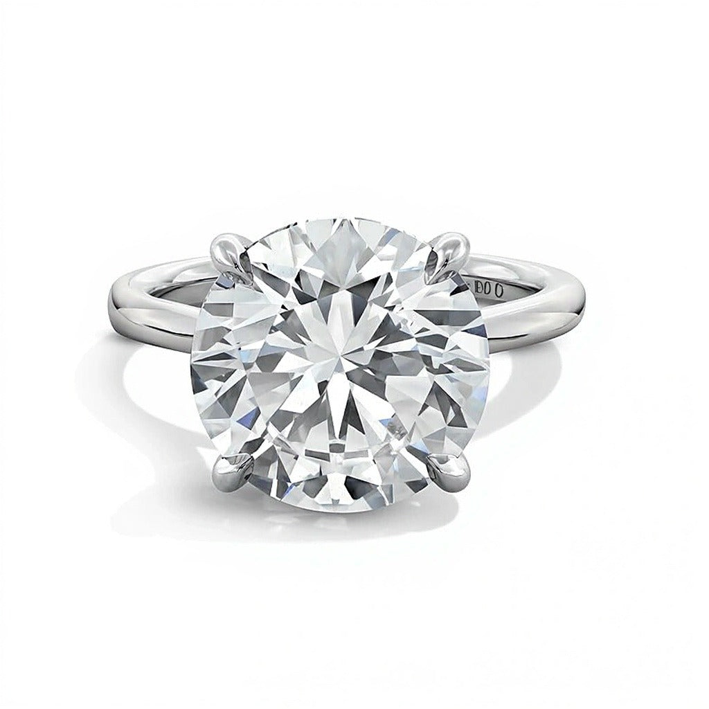 6.0 CT. TW Lab-Grown Diamond Solitaire Engagement Ring in Platinum (F/VS2)