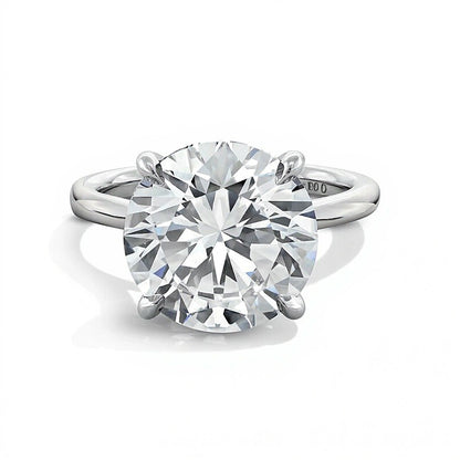 6.0 CT. TW Lab-Grown Diamond Solitaire Engagement Ring in Platinum (F/VS2)