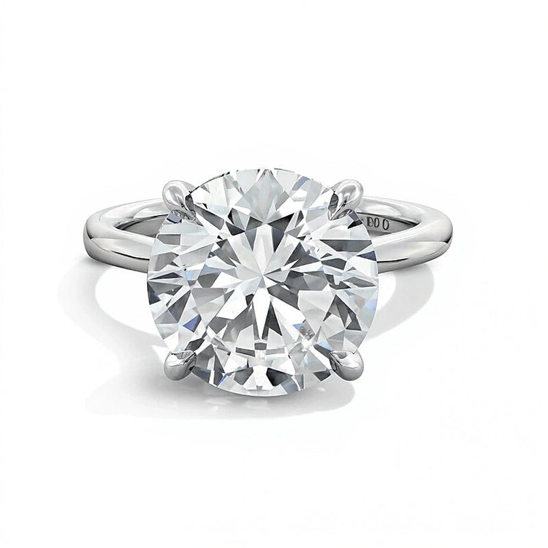 6.0 CT. TW Lab-Grown Diamond Solitaire Engagement Ring in Platinum (F/VS2)
