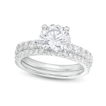 3.0 CT. TW Lab-Grown Diamond Bridal Set in 14K White Gold (I/SI2)