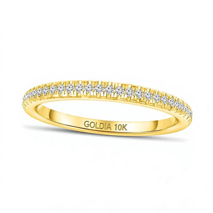 0.17 CT. TW Diamond Anniversary Band in 10K Gold