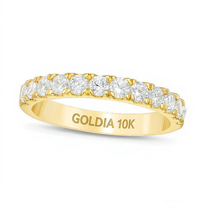 0.88 CT. TW Diamond Wedding Band in 10K Gold