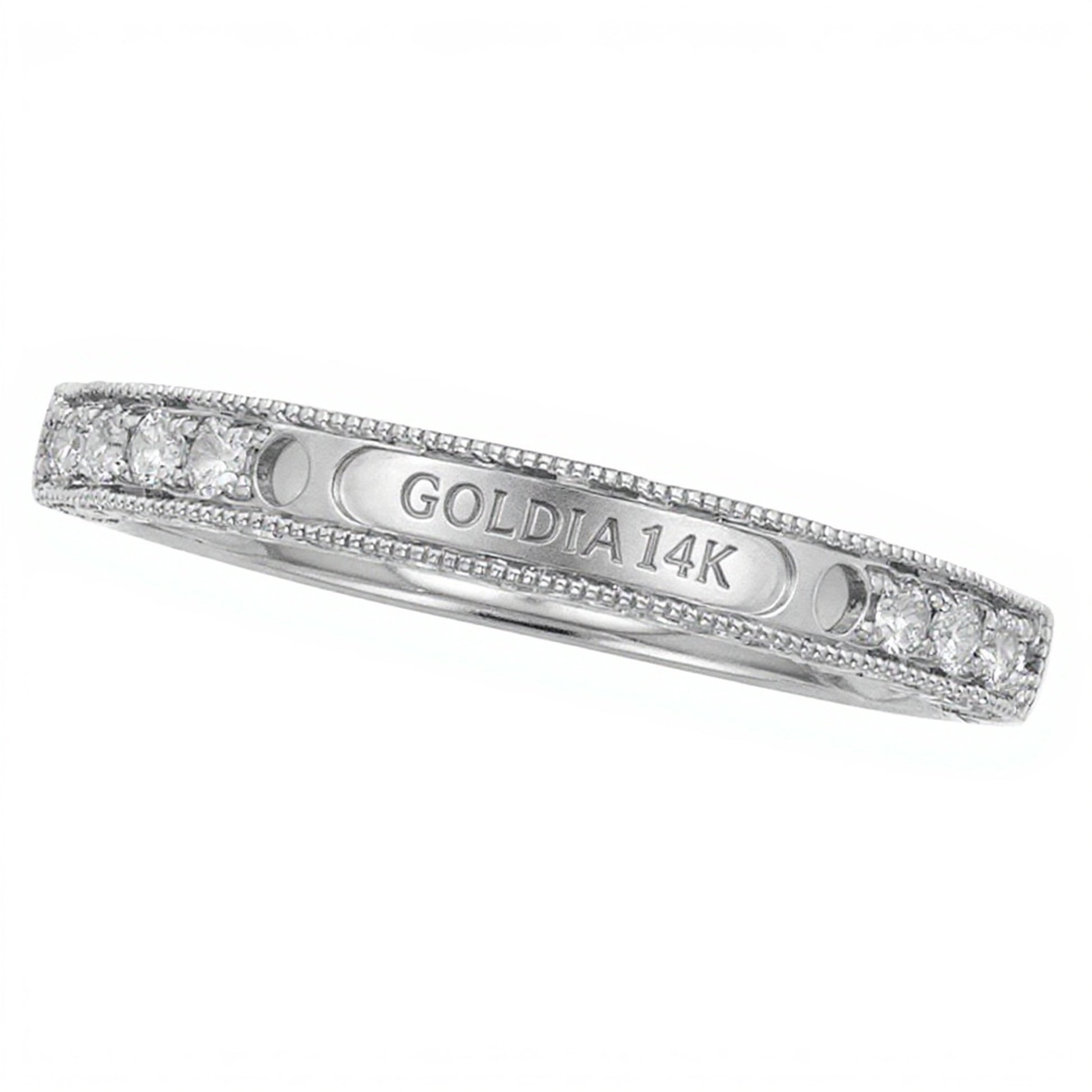 0.25 CT. TW Diamond Anniversary Band in 14K White Gold (I/I2)