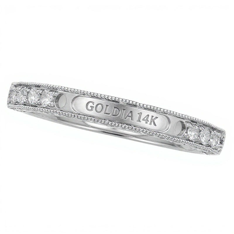 0.25 CT. TW Diamond Anniversary Band in 14K White Gold (I/I2)