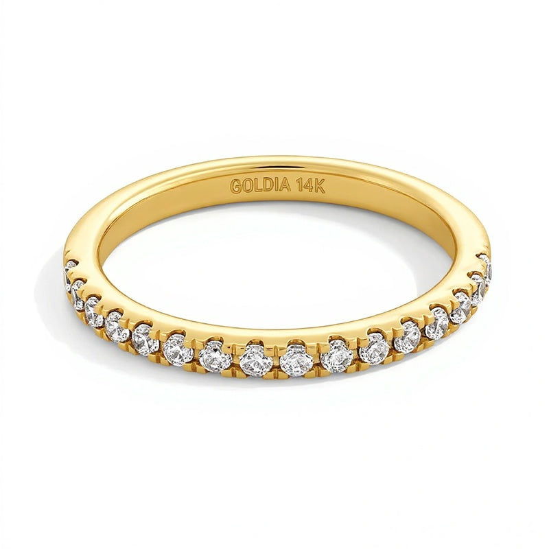 0.25 CT. TW Lab-Grown Diamond Band in 14K Gold (F/SI2)