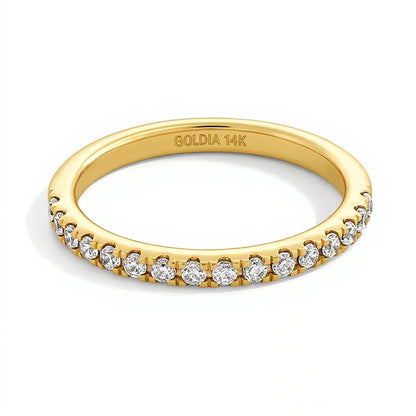 0.25 CT. TW Lab-Grown Diamond Band in 14K Gold (F/SI2)