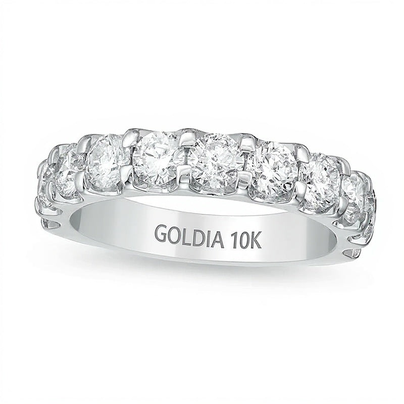 2.0 CT. TW Diamond Anniversary Band in 10K White Gold