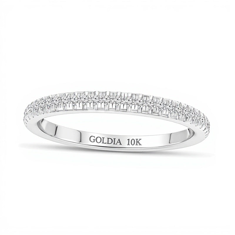 0.17 CT. TW Diamond Anniversary Band in 10K White Gold