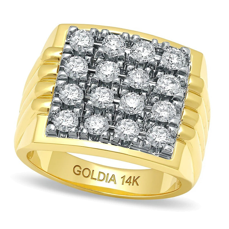 2.0 CT. TW Diamond Fashion Ring in 14K Gold