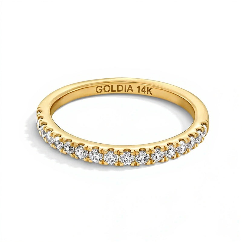 0.33 CT. TW Lab-Grown Diamond Anniversary Band in 14K Gold (F/VS2)