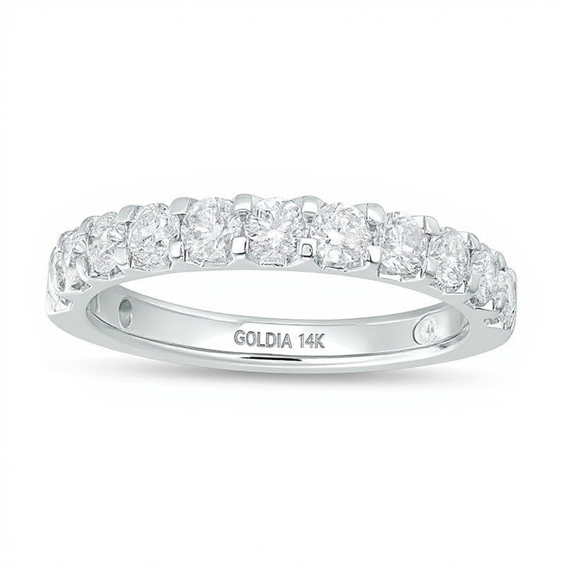 1.0 CT. TW Diamond Band in 14K White Gold (I/SI2)