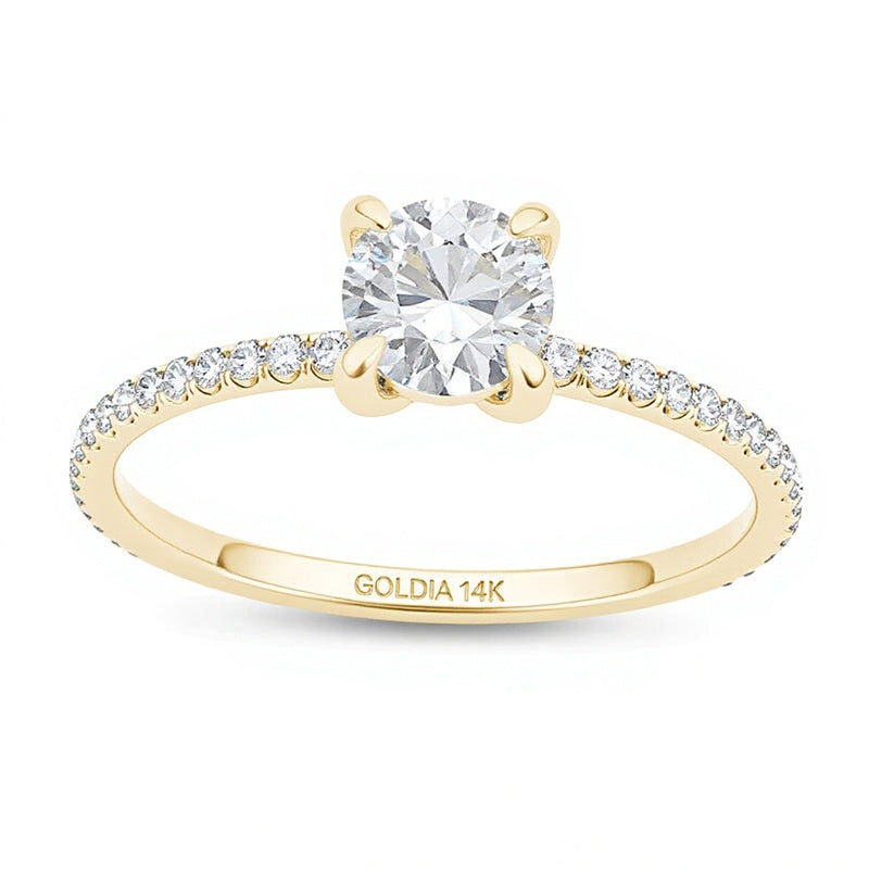 0.75 CT. TW Diamond Engagement Ring in 14K Gold
