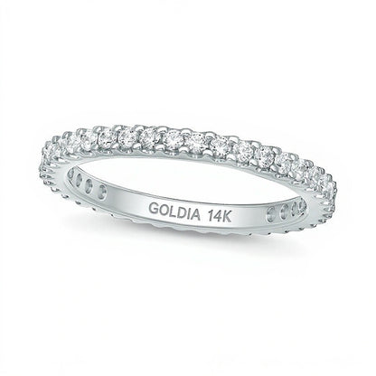 0.5 CT. TW Diamond Eternity Band in 14K White Gold (H/SI2)