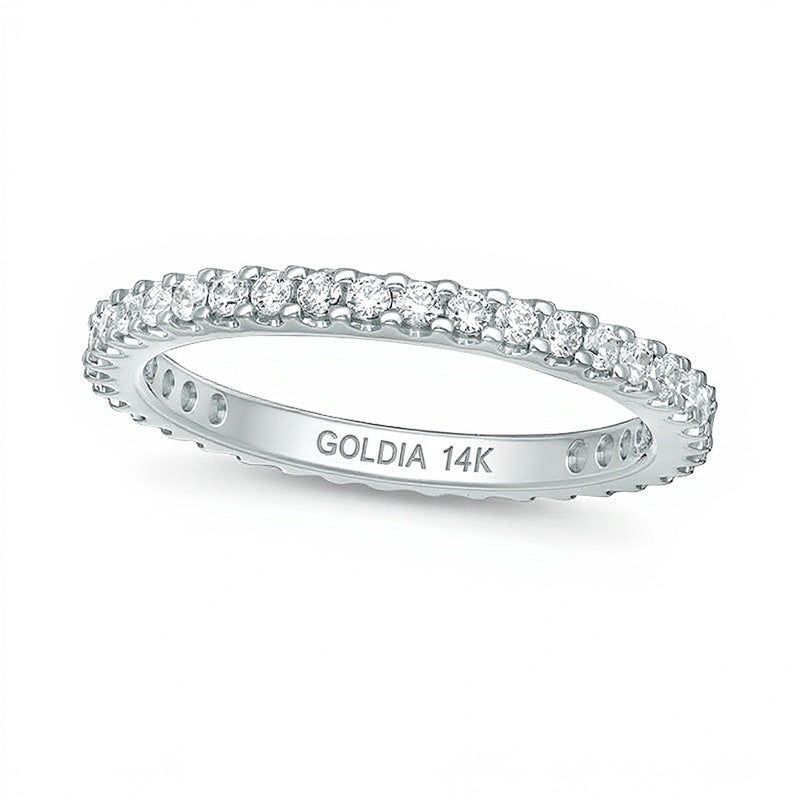 0.5 CT. TW Diamond Eternity Band in 14K White Gold (H/SI2)
