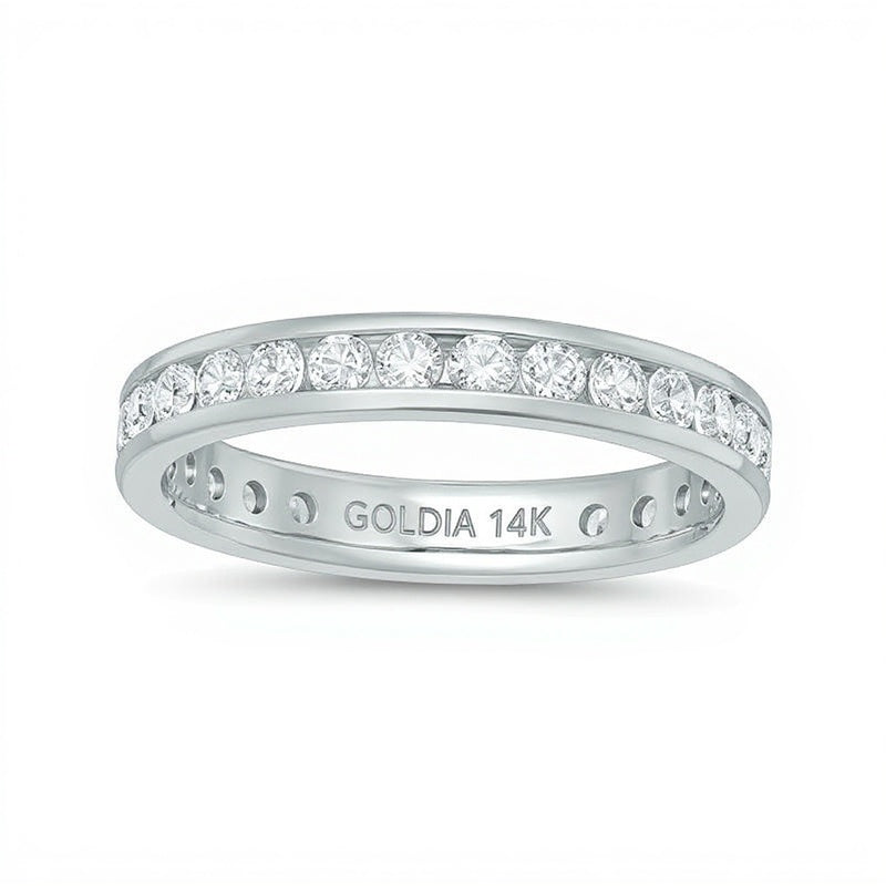1.0 CT. TW Diamond Eternity Band in 14K White Gold (H/SI2)