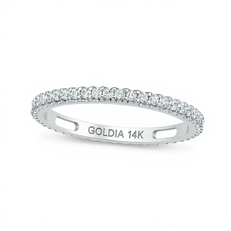 0.33 CT. TW Diamond Eternity Band in 14K White Gold (H/SI2)