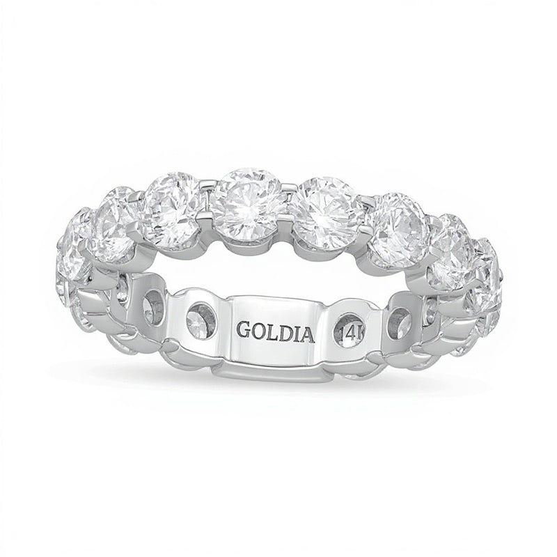 4.0 CT. TW Lab-Grown Diamond Eternity Anniversary Band in 14K White Gold (F/VS2)