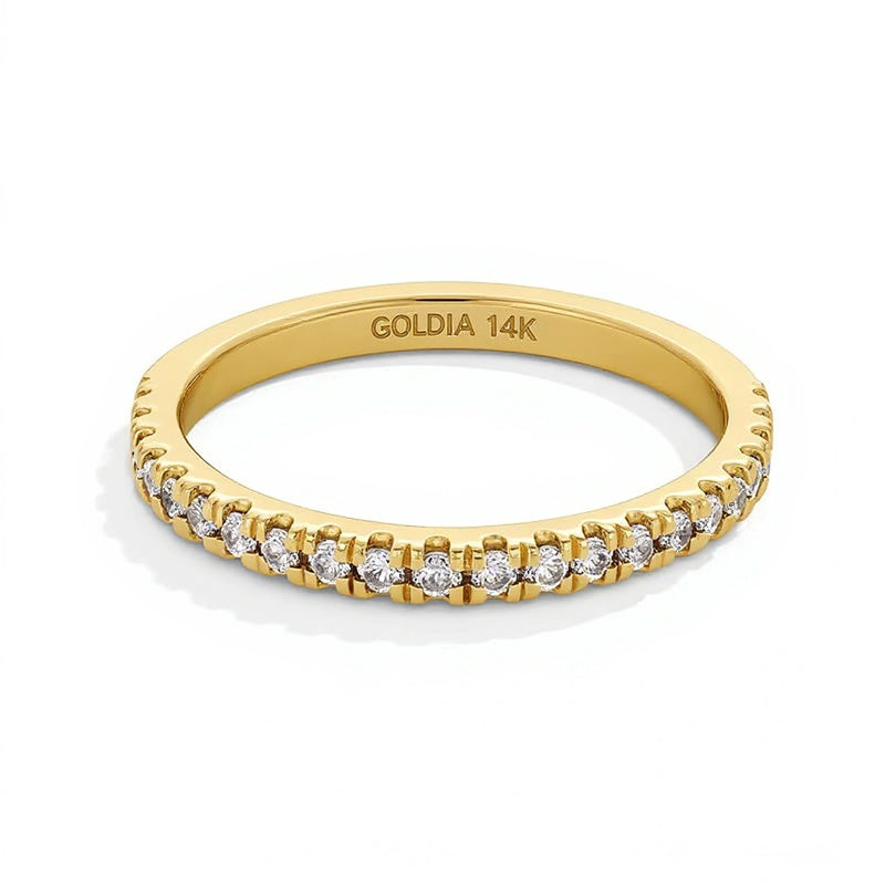 0.25 CT. TW Lab-Grown Diamond Band in 14K Gold (F/SI2)