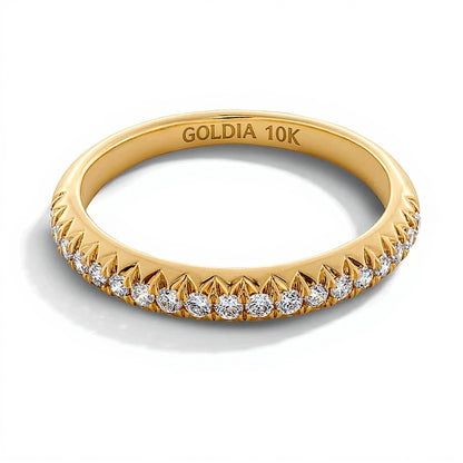0.25 CT. TW Lab-Grown Diamond Band in 10K Gold (F/VS2)