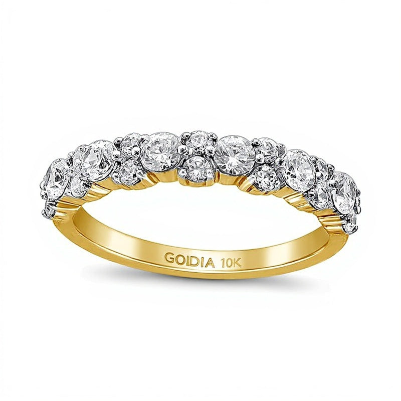 1.0 CT. TW Diamond Anniversary Band in 10K Gold