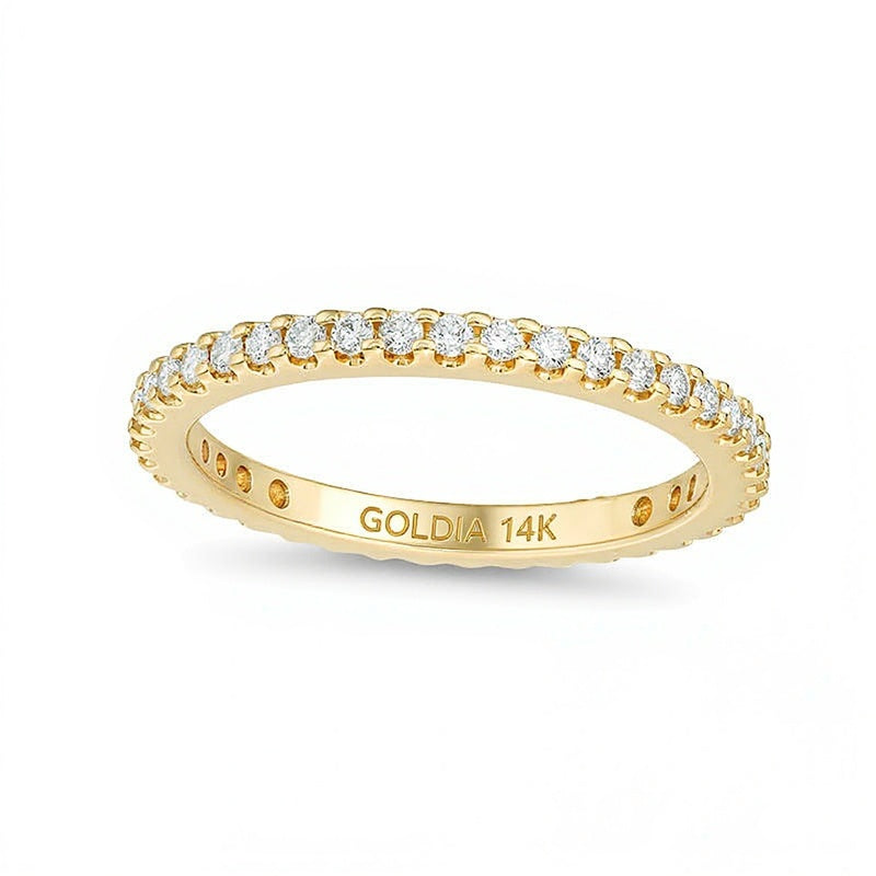 0.5 CT. TW Diamond Eternity Band in 14K Gold (H/SI2)