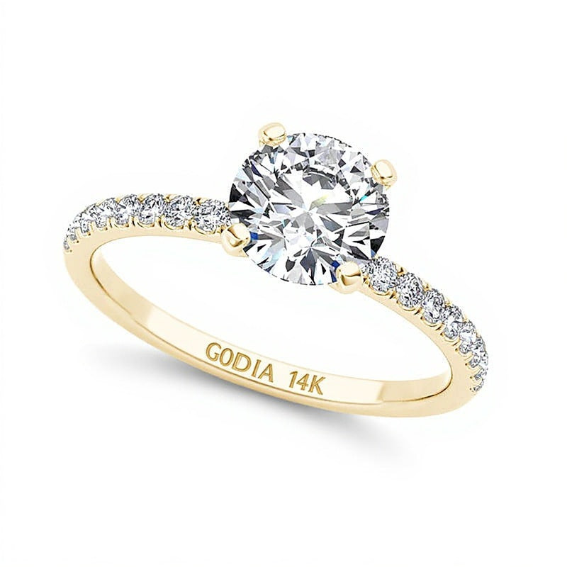 1.0 CT. TW Diamond Engagement Ring in 14K Gold
