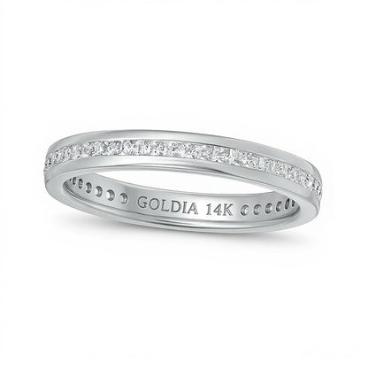 0.5 CT. TW Princess-Cut Diamond Eternity Band in 14K White Gold (H/SI2)