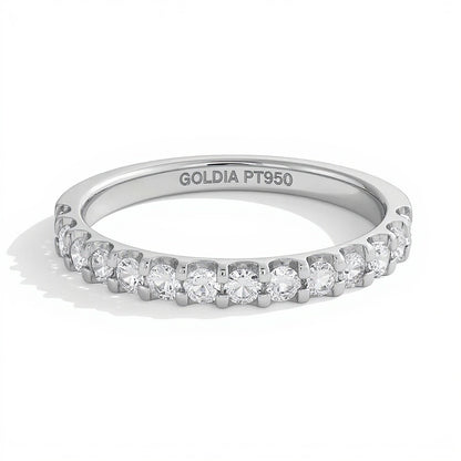 0.5 CT. TW Lab-Grown Diamond Anniversary Band in Platinum (F/VS2)
