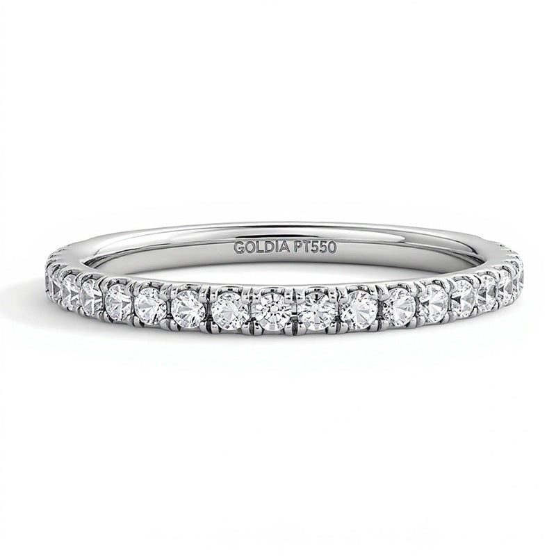 0.33 CT. TW Lab-Grown Diamond Band in Platinum (D/IF)