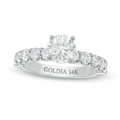2.0 CT. TW Diamond Engagement Ring in 14K White Gold