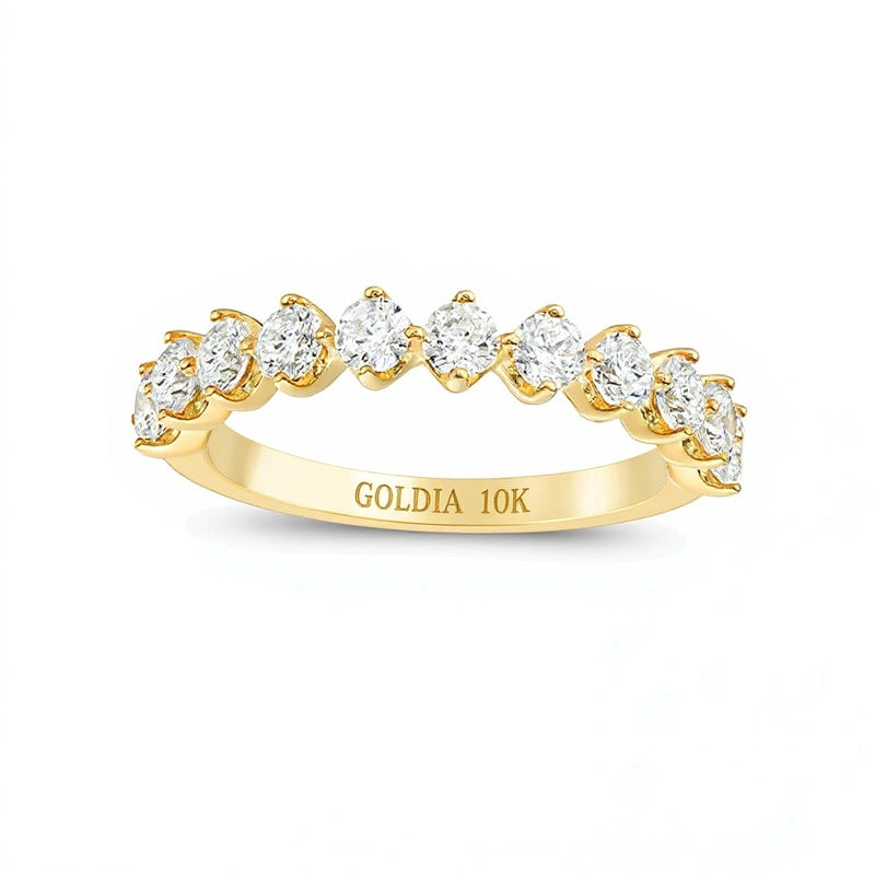 1.0 CT. TW Diamond Wedding Band in 10K Gold
