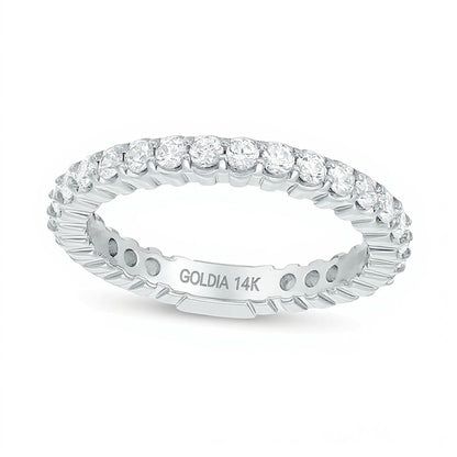 1.0 CT. TW Diamond Eternity Band in 14K White Gold