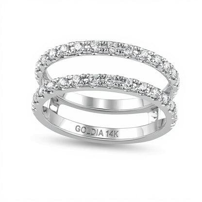 0.5 CT. TW Diamond Enhancer in 14K White Gold