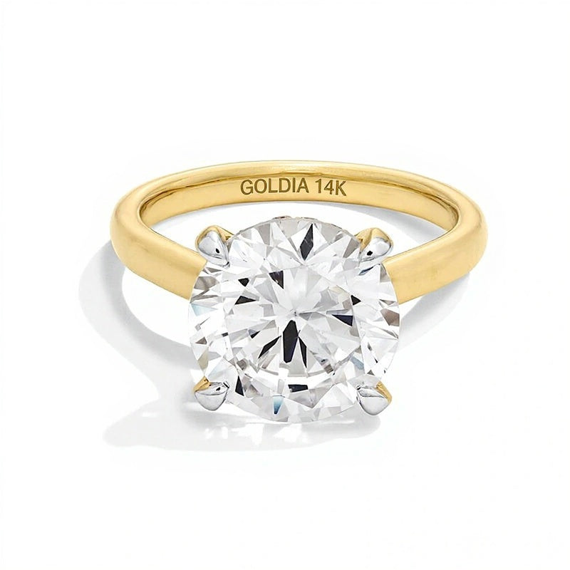 5.25 CT. TW Lab-Grown Diamond Solitaire Engagement Ring in 14K Gold (F/VS2)