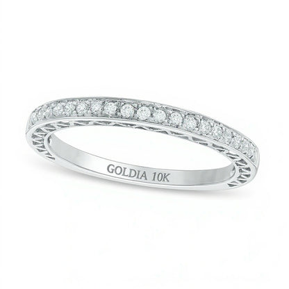 0.17 CT. TW Diamond Anniversary Band in 10K White Gold