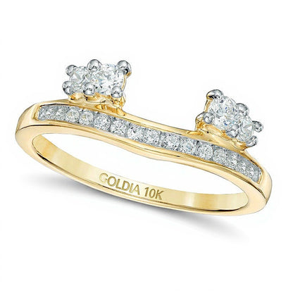 0.33 CT. TW Diamond Solitaire Enhancer in 10K Gold