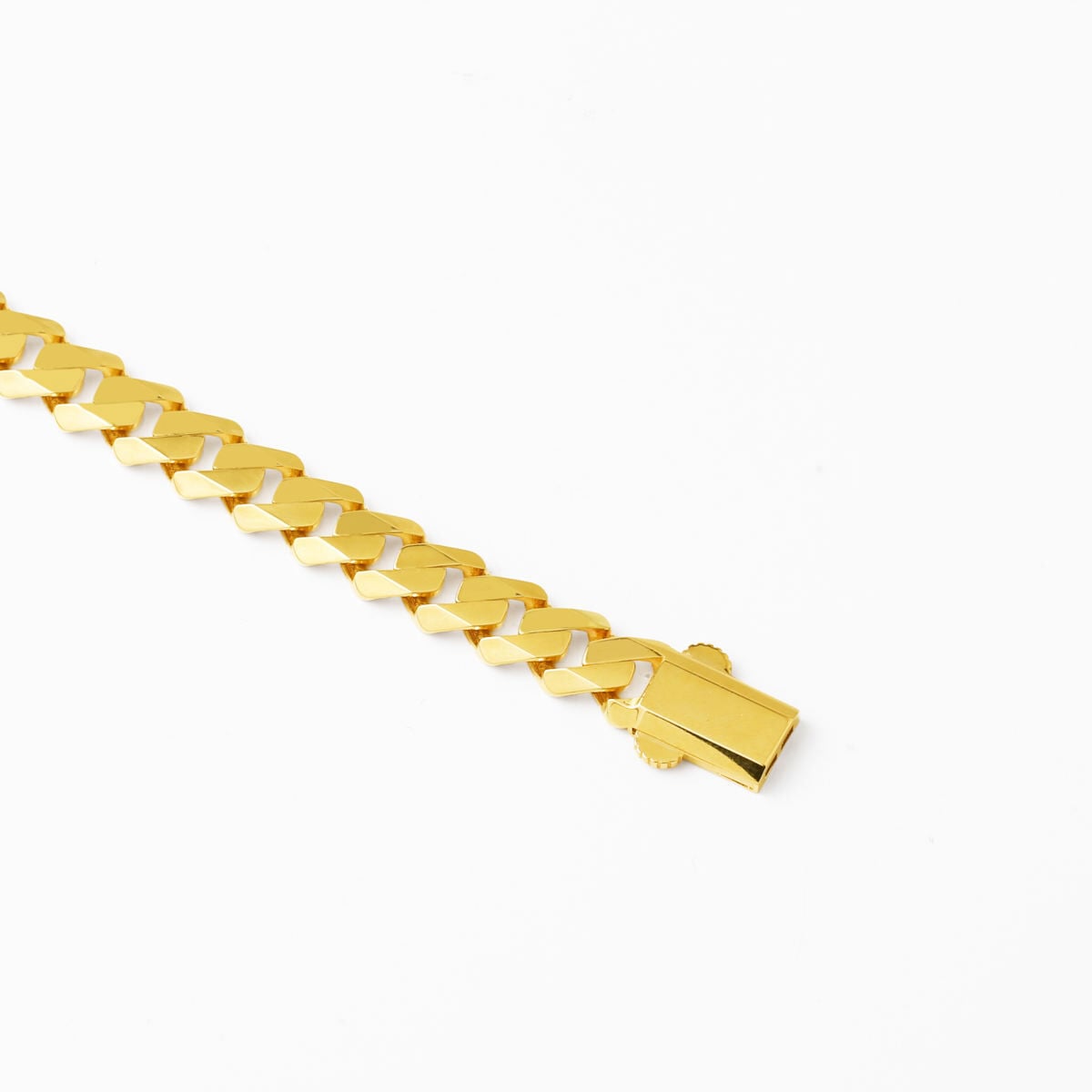 14K Yellow Gold Sera Curb Bracelet