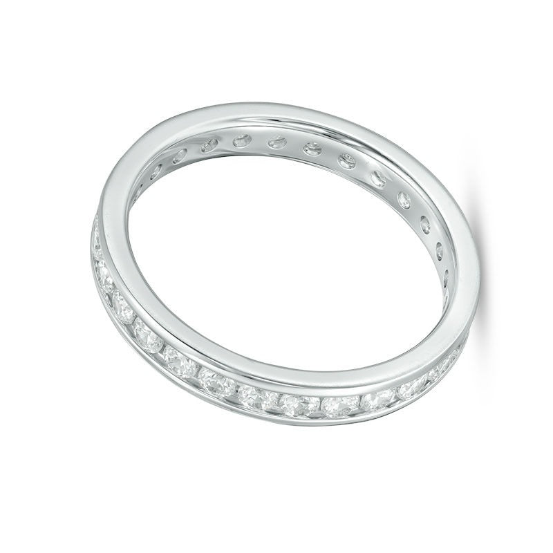 1.0 CT. TW Diamond Eternity Band in 14K White Gold (H/SI2)